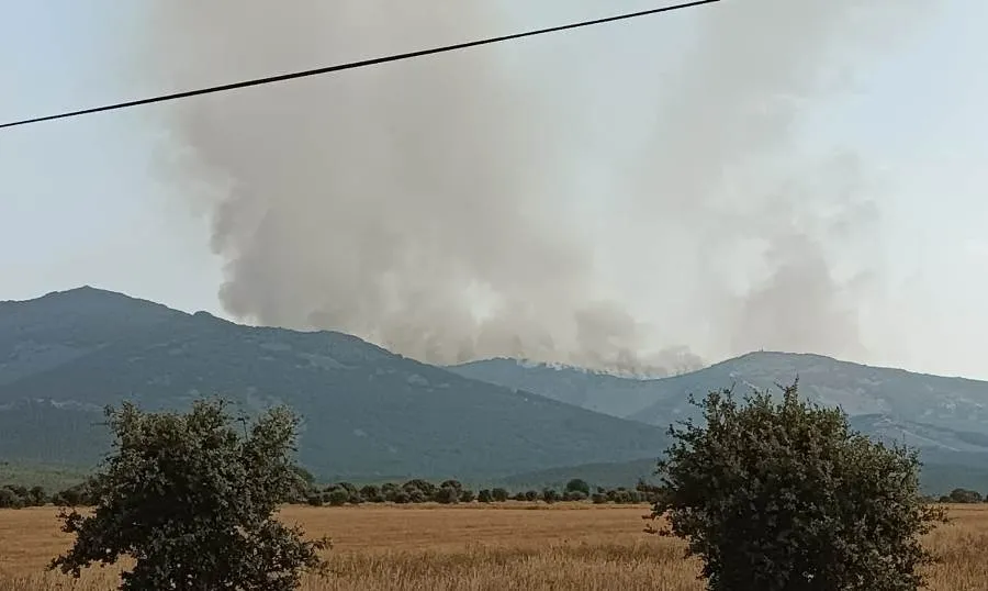 Foto 6 - Empeora durante la tarde el incendio resurgiendo las llamas y expandi&eacute;ndose hacia el este