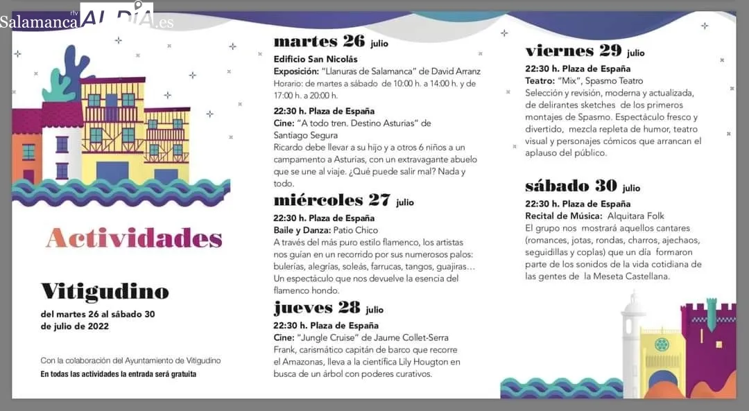 Spasmo Teatro será uno de los momentos destacados de estas Noches de Cultura en Vitigudino 