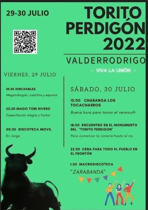 Foto 2 - Valderrodrigo celebra este fin de semana la fiesta del &lsquo;Torito Perdig&oacute;n&rsquo;