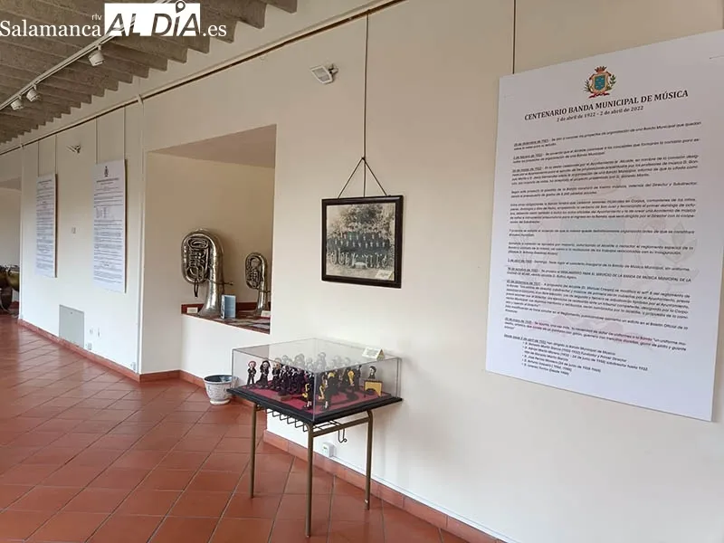 Foto 2 - El centenario de la Banda Municipal de M&uacute;sica de B&eacute;jar cobra vida con una exposici&oacute;n