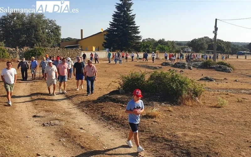 Visista a las ganaderías de Valrubio y Valdeflores de los vecinos de Villarino de los Aires
