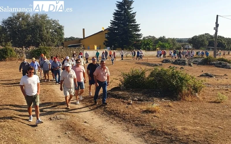 Visista a las ganaderías de Valrubio y Valdeflores de los vecinos de Villarino de los Aires