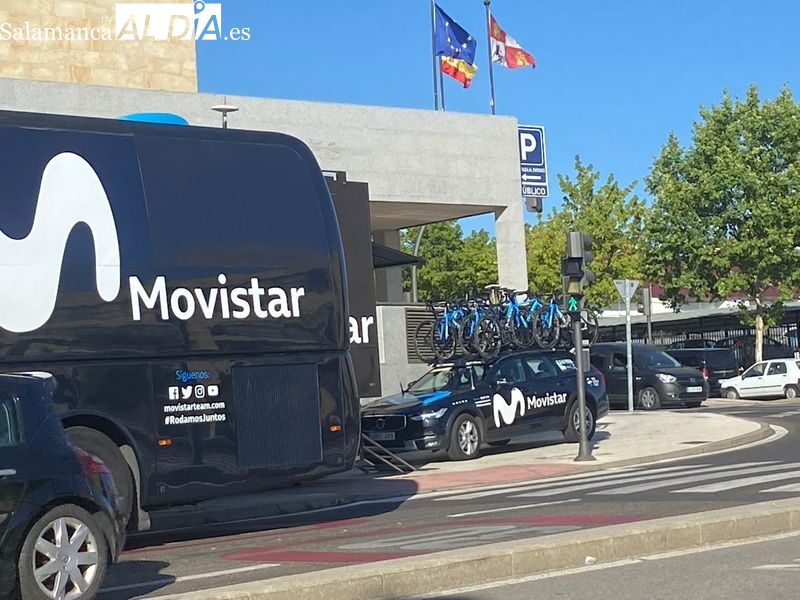 Foto 9 - La primera etapa de la Vuelta Internacional a Castilla y León cambia de recorrido tras el caos por la suspensión
