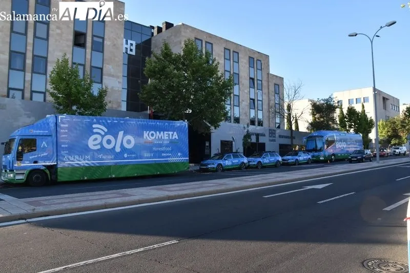 Foto 8 - La primera etapa de la Vuelta Internacional a Castilla y Le&oacute;n cambia de recorrido tras el caos por la suspensi&oacute;n
