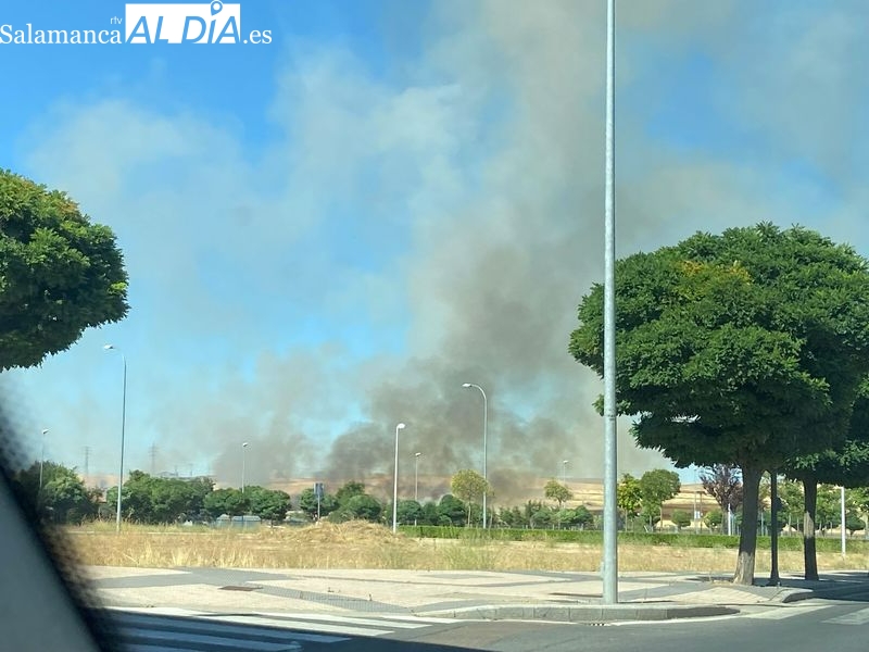 Foto 3 - Se desata otro incendio  en Puente Ladrillo