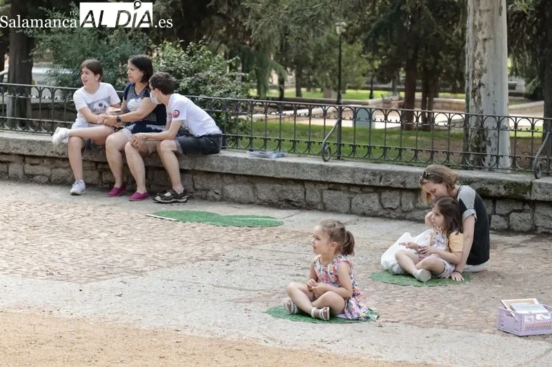 Programa 'Al aire libro' en el parque San Francisco. Foto de David Sañudo