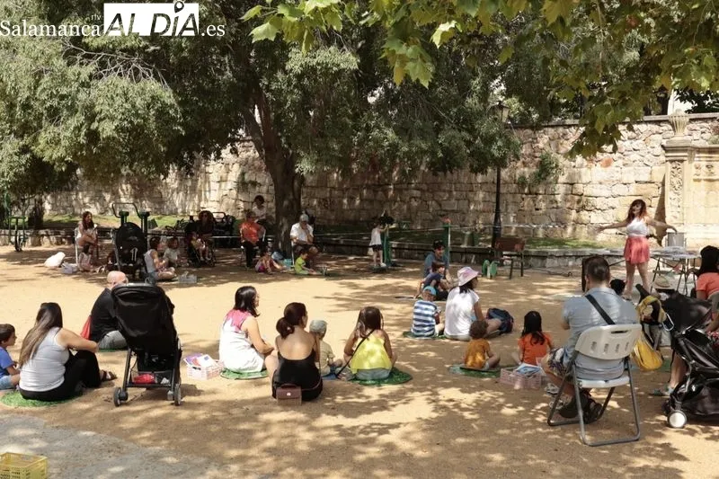 Programa 'Al aire libro' en el parque San Francisco. Foto de David Sañudo