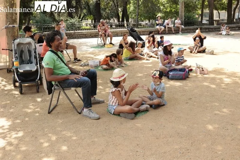 Programa 'Al aire libro' en el parque San Francisco. Foto de David Sañudo
