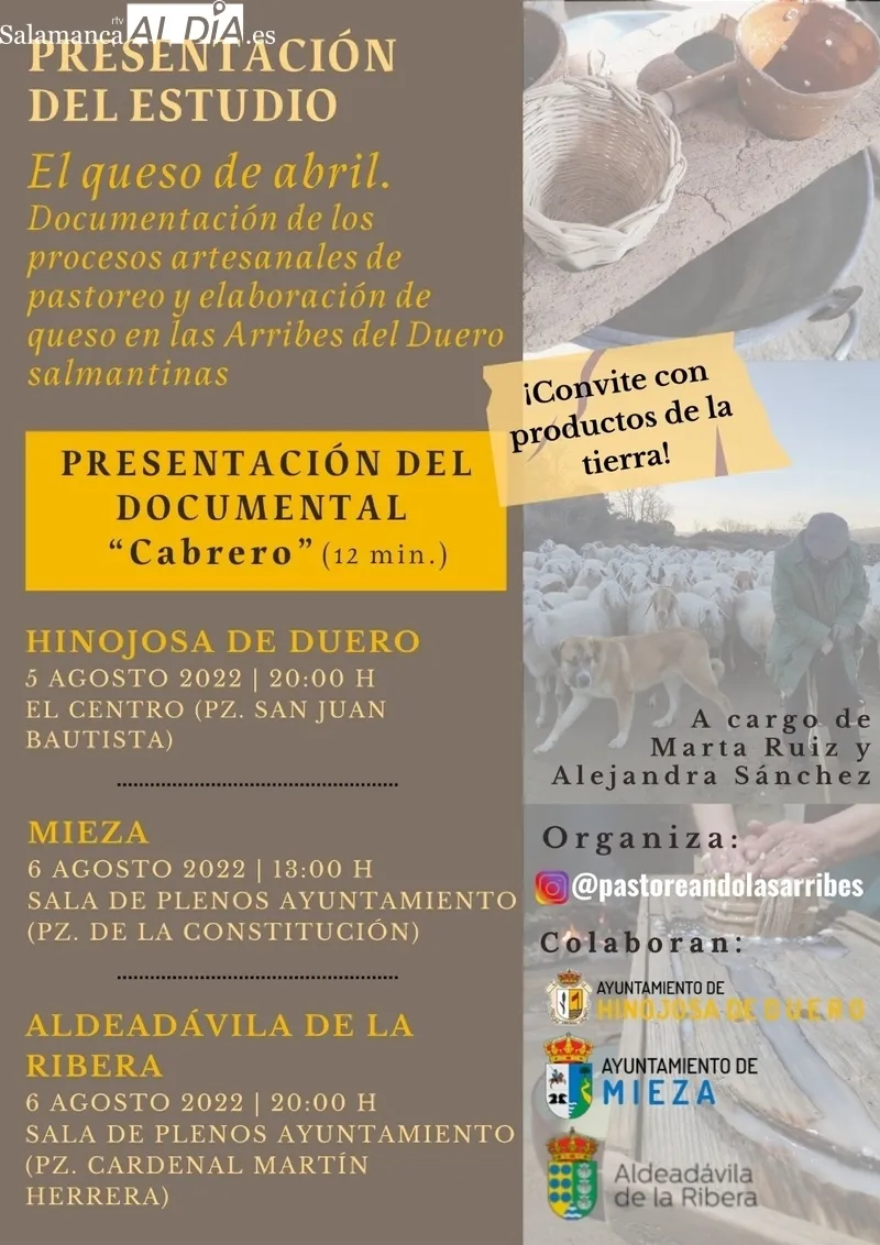 Mieza, Hinoijosa y Aldeadávila participaron activamente en la realización del estudio / CORRAL
