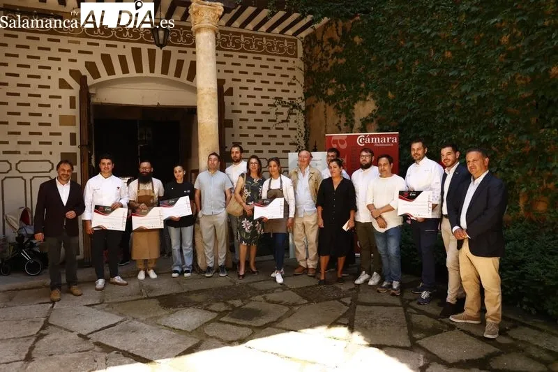 Elección de los finalistas del IV Concurso Internacional de Cocina con Ibérico, en la Cámara de Comercio. Foto de David Sañudo