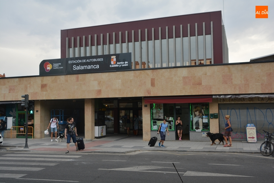 Estación de autobuses de Salamanca. Foto de archivo