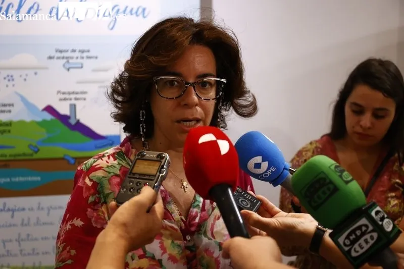 Nueva exposición en el Espacio Joven para concienciar sobre la importancia del agua para el desarrollo de la humanidad. Foto de David Sañudo