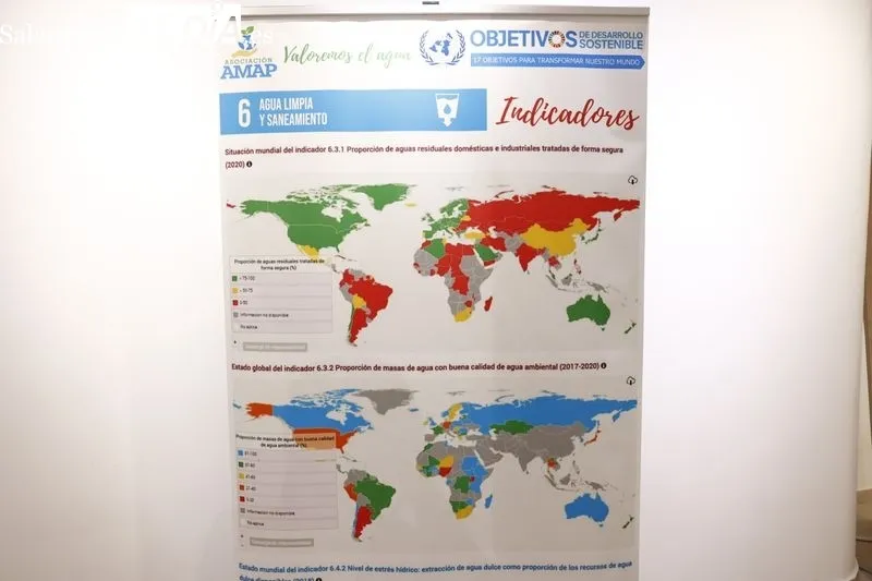Nueva exposición en el Espacio Joven para concienciar sobre la importancia del agua para el desarrollo de la humanidad. Foto de David Sañudo