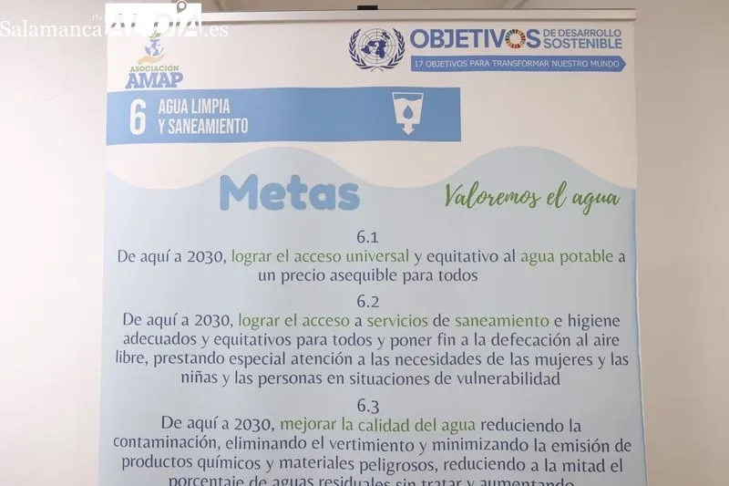 Nueva exposición en el Espacio Joven para concienciar sobre la importancia del agua para el desarrollo de la humanidad. Foto de David Sañudo
