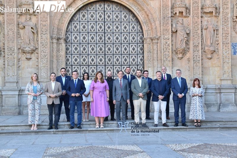 Alcaldes y alcaldesas de las Ciudades Patrimonio de la Humanidad en Salamanca