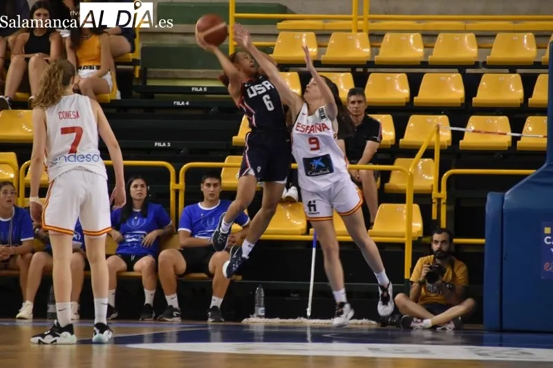 Partido entre las selecciones de España y Estados Unidos 