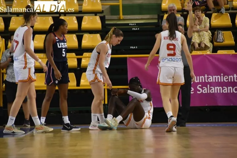 Partido entre las selecciones de España y Estados Unidos 