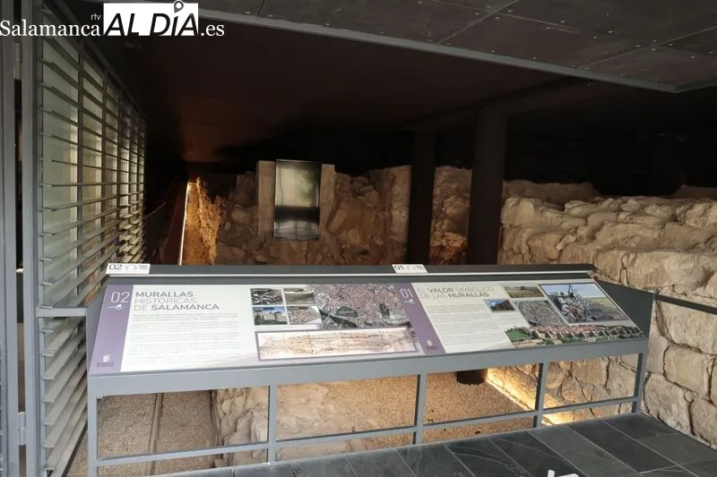 Este verano, en el Centro de Interpretación de las Murallas Salmantinas se realizan visitas guiadas gratuitas. Foto de David Sañudo