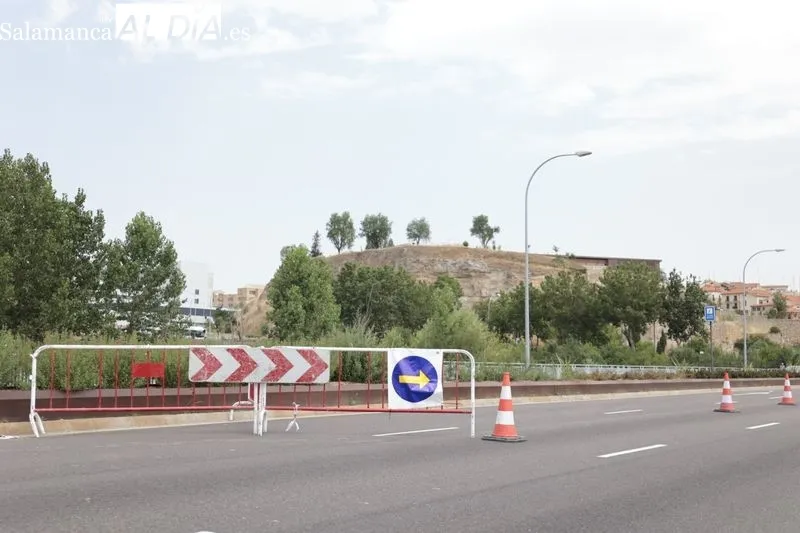 Obras en el puente Sánchez Fabrés. Foto de David Sañudo