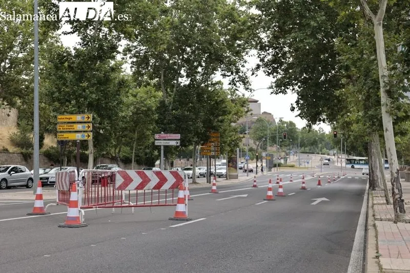 Obras en el puente Sánchez Fabrés. Foto de David Sañudo