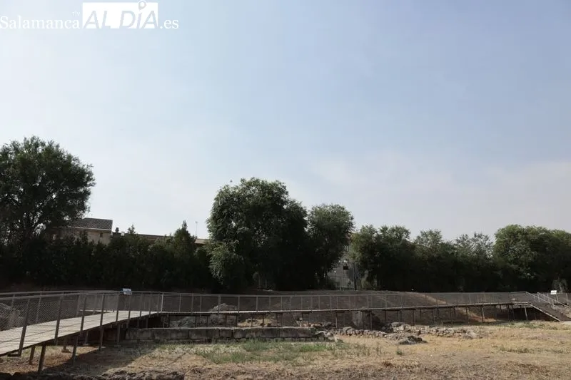 Presentación de estos nuevos recursos turísticos vinculados al patrimonio y a la arqueología en la zona del Botánico. Foto de David Sañudo