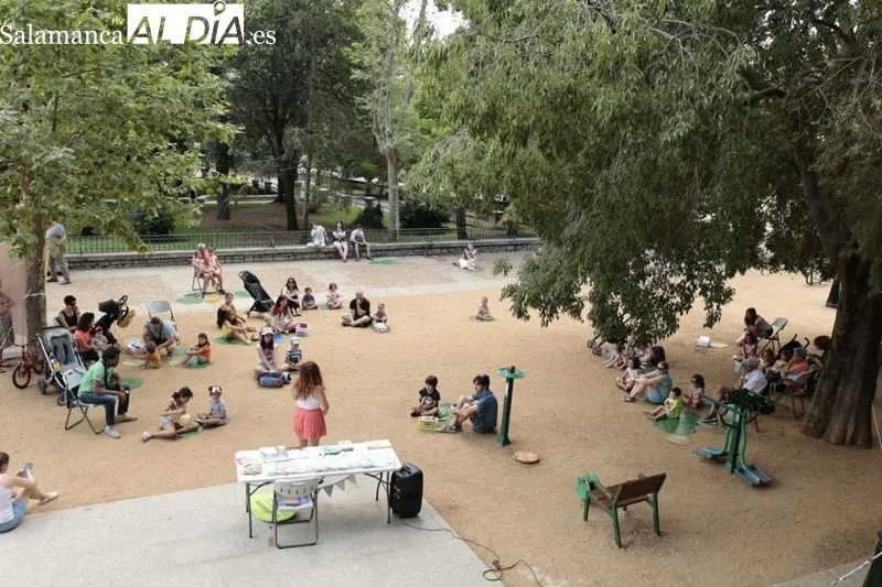 Programa 'Al aire libro' en el parque San Francisco. Foto de David Sañudo