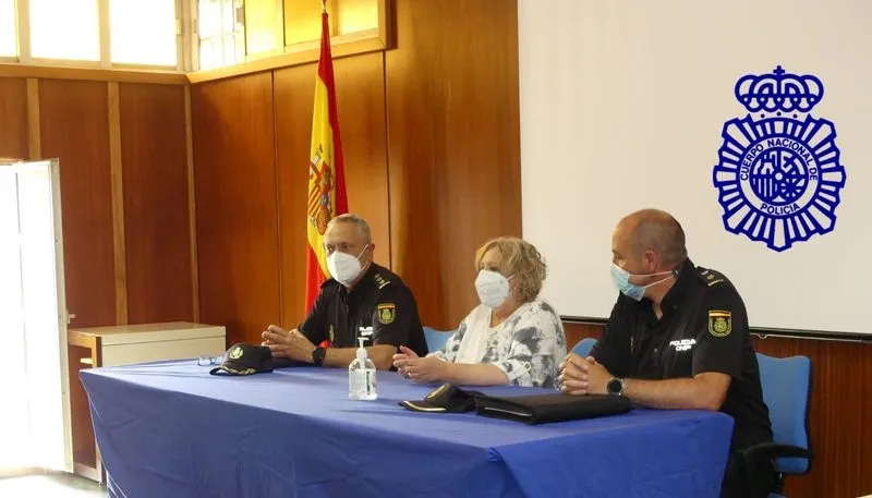 Presentación de los policías nacionales en prácticas que llegan a la provincia de Salamanca