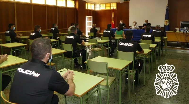 Presentación de los policías nacionales en prácticas que llegan a la provincia de Salamanca
