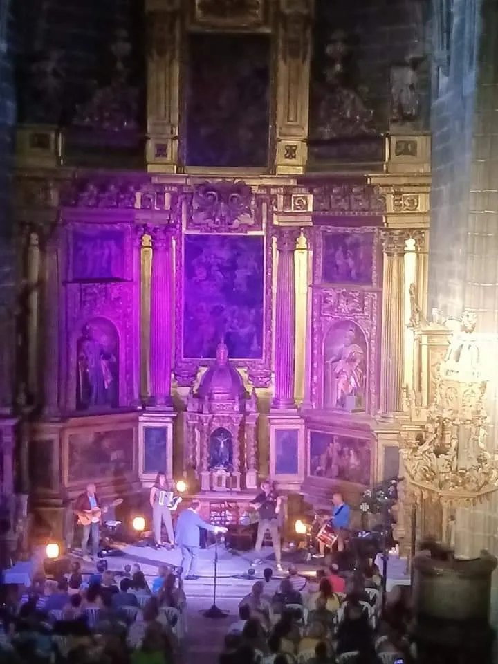 Carlos Nuñez actuaba en la iglesia parroquial de Salmoral