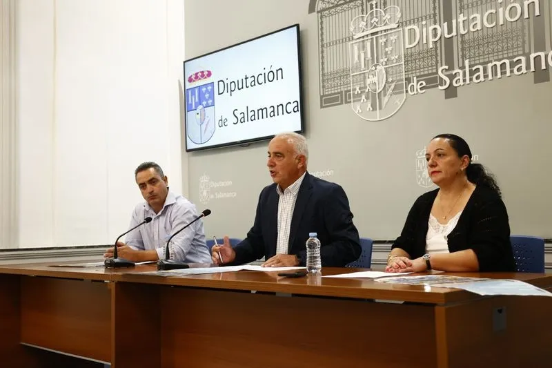 Presentación de la Feria Agroalimentaria y de las Tradiciones de Bogajo en la Diputación de Salamanca / DAVID SAÑUDO