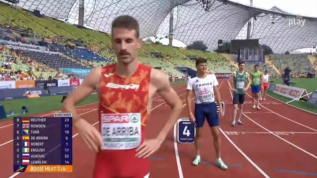 Foto 2 - &Aacute;lvaro de Arriba queda eliminado en la 1&ordf; ronda del Europeo de Atletismo
