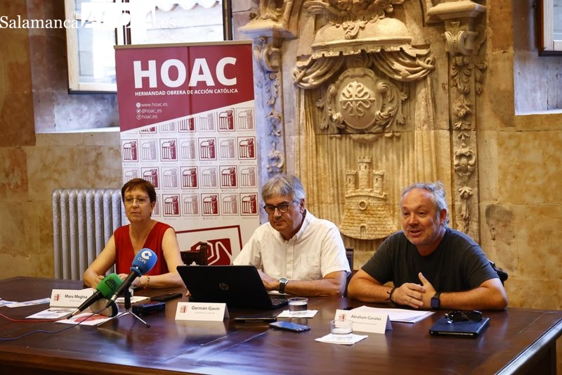 Presentación de los cursos de verano de la HOAC. Fotos: David Sañudo