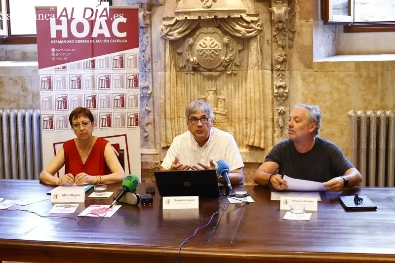 Presentación de los cursos de verano de la HOAC. Fotos: David Sañudo