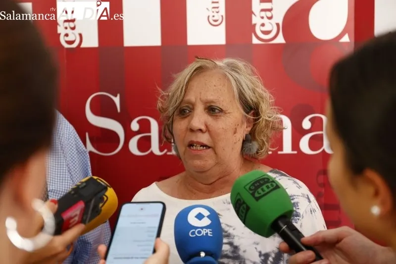 Reunión de la Cámara de Salamanca y la subdelegada del Gobierno. Fotos: David Sañudo