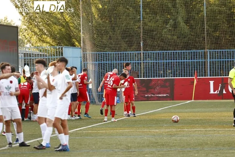 Imágenes del amistoso jugado en el el estadio San Casto de Santa Marta