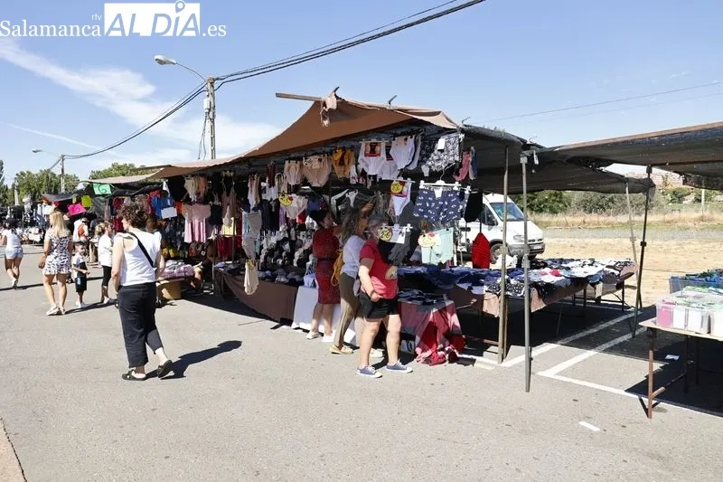 Imágenes del Rastro de La Aldehuela esta mañana de domingo
