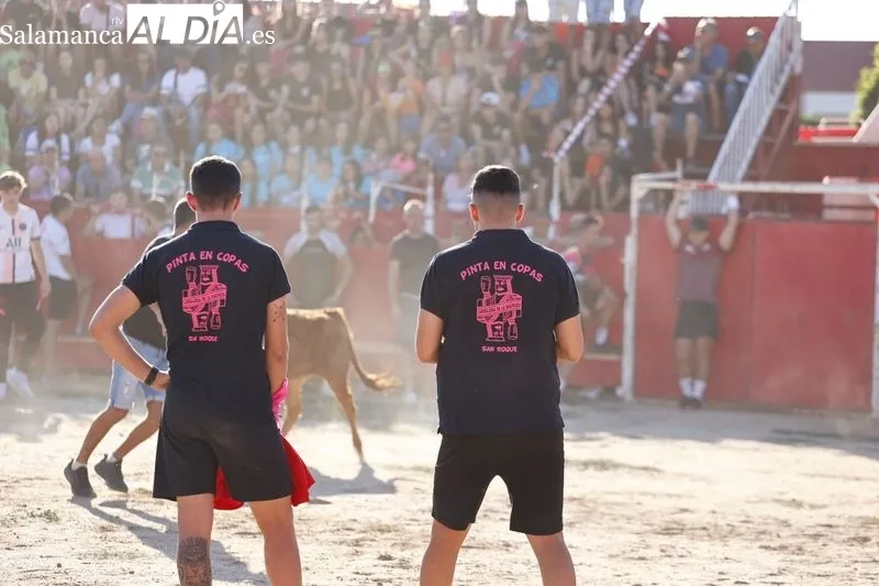 Gran ambiente en la plaza de toros de Carbajosa