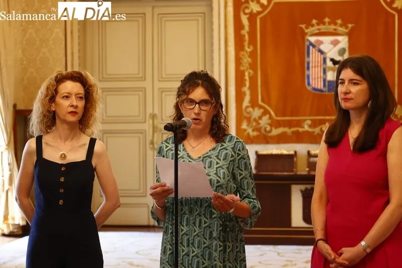 Recepción en el Ayuntamiento a la Asociación Síndrome de Turner. Fotos: David Sañudo