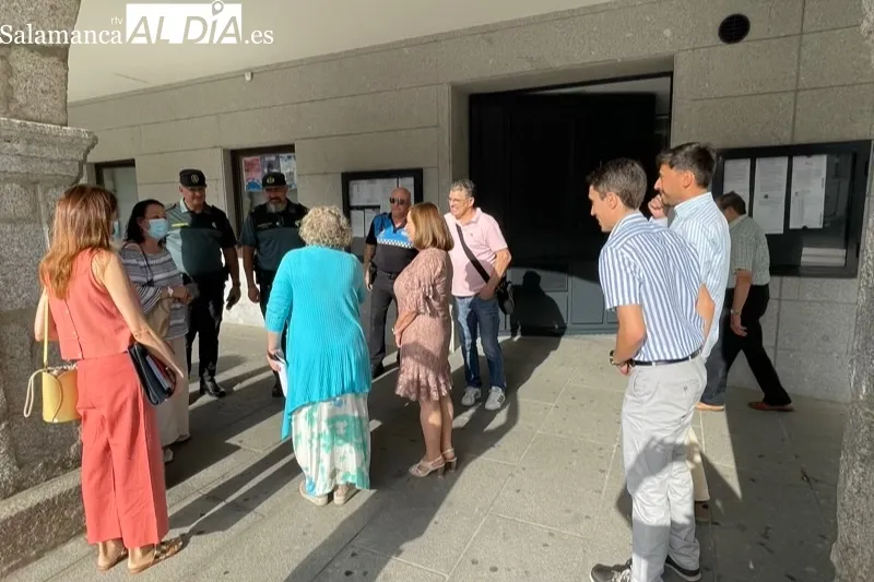 El Ayuntamiento de Peñaranda acogía este miércoles la reuniòn de la Junta de Seguridad Local 