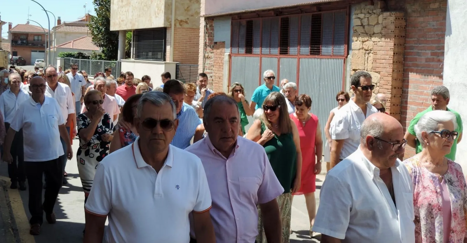 Aldearrubia a festejado este lunes en las calles a su patrona, la Virgen de la Asunciòn