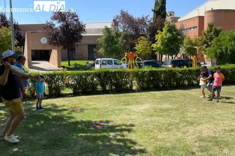 El parque Los Jardines acogía la multiactividad deportiva infantil