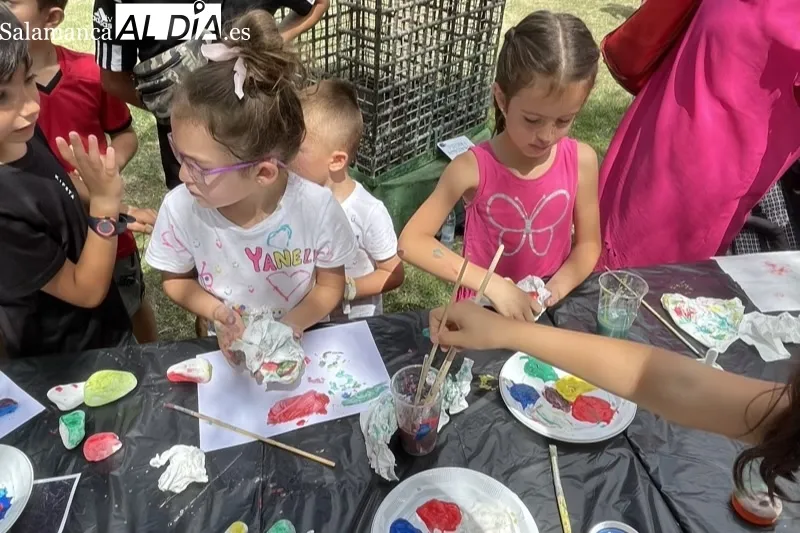 El parque Los Jardines acogía una actividad infantil sobre el Medio Ambiente