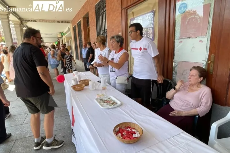 Cruz Roja celebraba en Peñaranda el Día de la Banderita