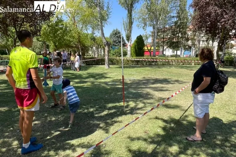 El parque Los Jardines acogía la multiactividad deportiva infantil