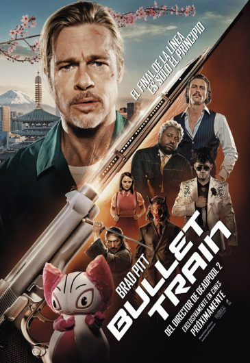 Foto 1 - El Cine Juventud estrena ‘Bullet Train’, protagonizada por Brad Pitt