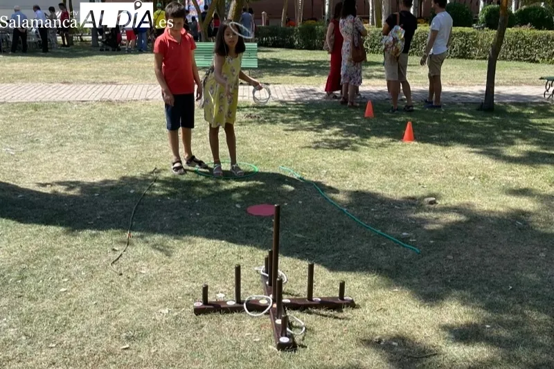 El parque Los Jardines acogía la multiactividad deportiva infantil