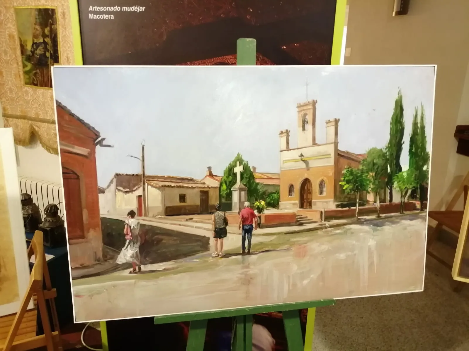 El IV Concurso de Pintura al Aire Libre de Macotera ya tiene ganadores