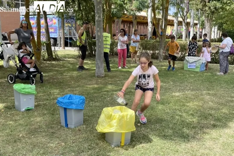 El parque Los Jardines acogía una actividad infantil sobre el Medio Ambiente