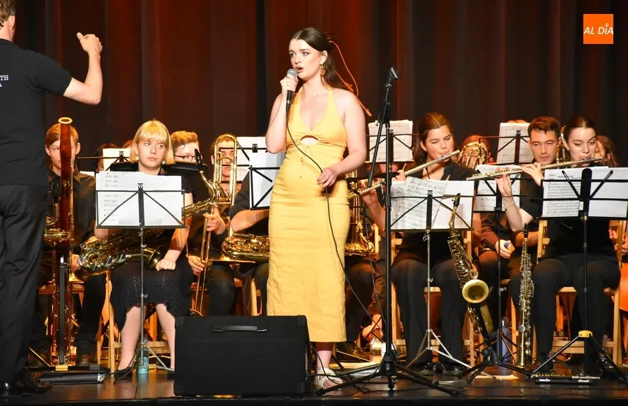 Foto 3 - La &lsquo;Thames Youth Jazz Orchestra&rsquo; deja un gran sabor de boca en Ciudad Rodrigo