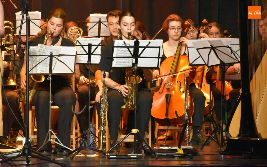 Foto 8 - La &lsquo;Thames Youth Jazz Orchestra&rsquo; deja un gran sabor de boca en Ciudad Rodrigo